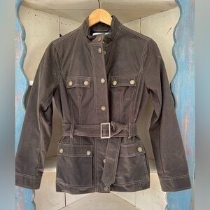 BODEN Women's Belted Waxed Utility Jacket